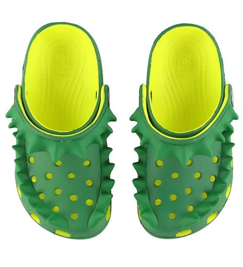 Crocs Crocs Sandaler - Classic Spikes Clog T - Acidity/Green Ivy