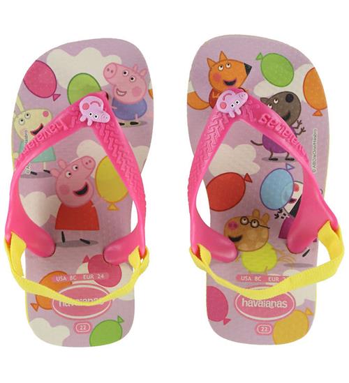 Havaianas Havaianas Klipklapper - Baby Peppa Pig - Citrus Yellow