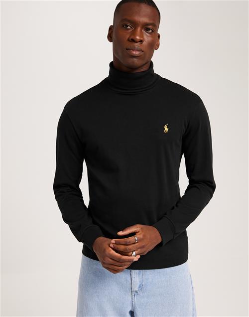 Polo Ralph Lauren LSTURTLEM2-Long Sleeve-Pullover Polotrøjer Black