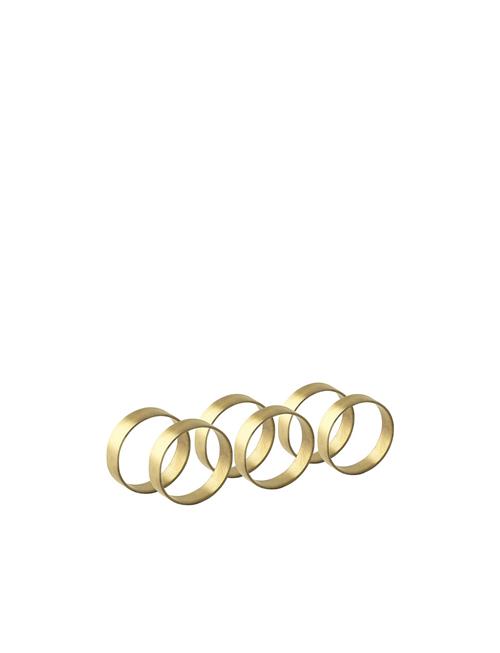 Broste Copenhagen Servietring 'Ring' Messing Broste Copenhagen Gold