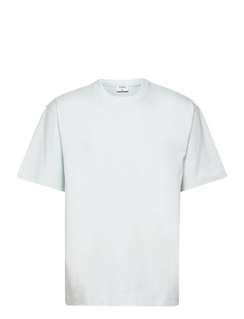 Se Filippa K Heavy Crewneck Tee Filippa K Blue ved Booztlet