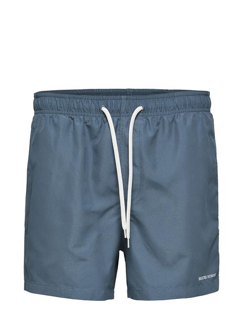 Slhdane-Swimshorts Selected Blue