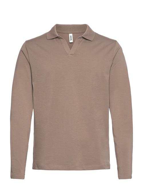 Enkel Studio Eseket Ls Polo M Enkel Studio Brown