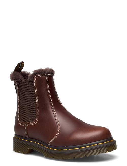 2976 Leonore Dark Brown Classic Pull Up Dr. Martens Brown