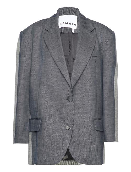 Se REMAIN Birger Christensen Two Side Over Blazer REMAIN Birger Christensen Grey ved Booztlet