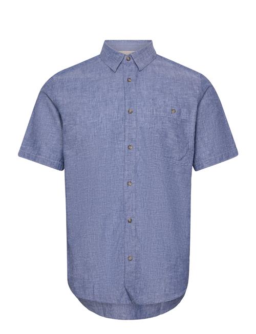 Tom Tailor Cotton Linen Shirt Tom Tailor Blue