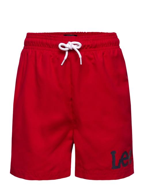 Lee Jeans Wobbly Graphic Swimshort Lee Jeans Red