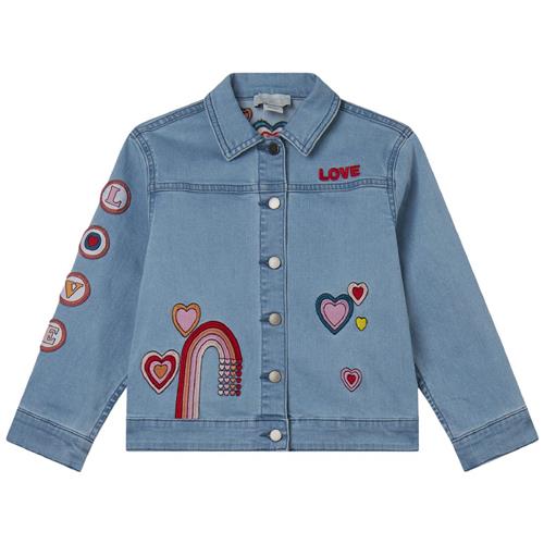 Stella McCartney Kids Broderet Cowboyjakke Blå | Blå | 6 years