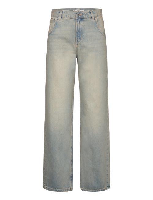 Se Mango Low Waist Wideleg Jeans Mango Blue ved Booztlet