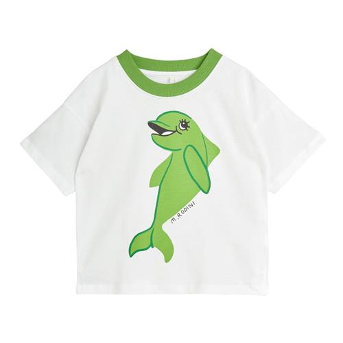 Mini Rodini GOTS Dolphin T-shirt Hvid | Hvid | 140/146 cm