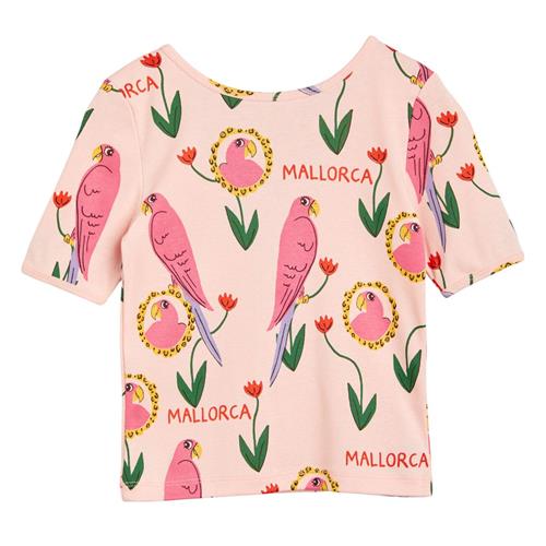 Mini Rodini GOTS Parrots Ballet T-shirt Lyserød | Lyserød | 80/86 cm