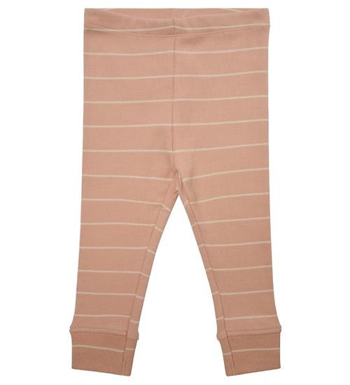 Se Sofie Schnoor Leggings - Stribet - Nougat ved KidsWorld