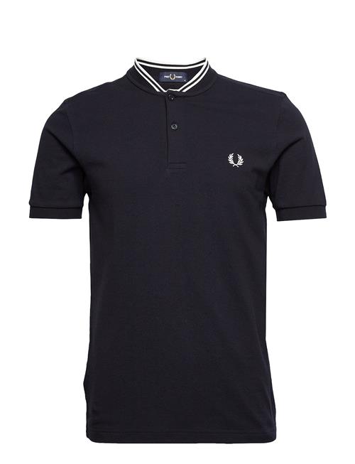 Fred Perry Bomber Collar Pique Fred Perry Navy