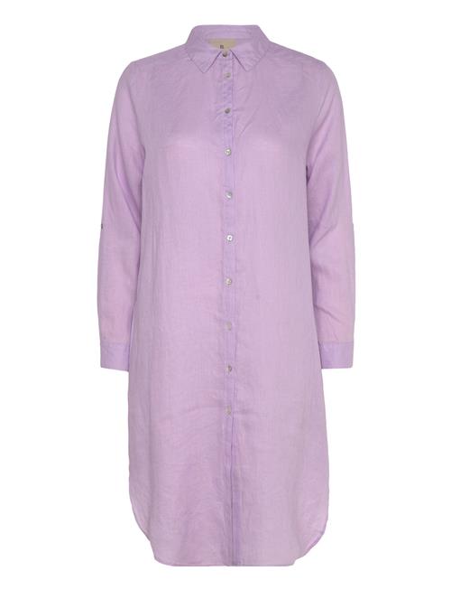 Brandtex B. Copenhagen Casual Dress Brandtex Purple