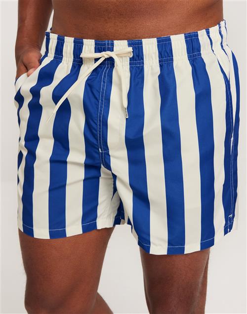 Selected Homme Slhdane Aop Swimshorts Badeshorts Ternet/Stribet