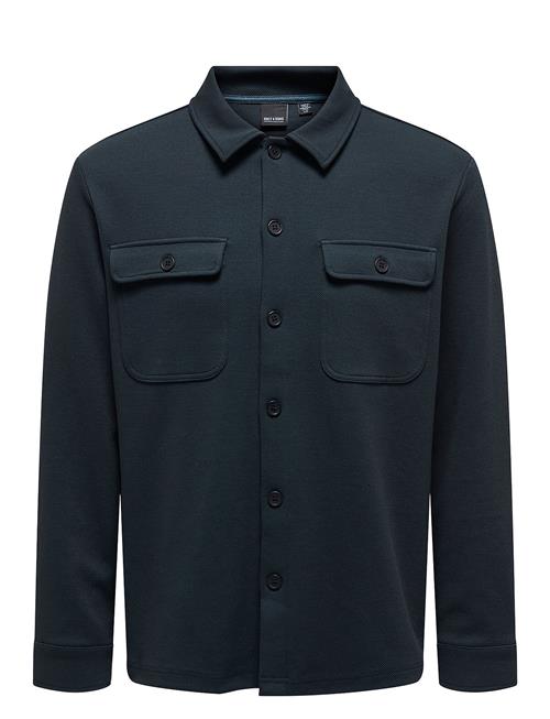 ONLY & SONS Onsnewkodyl Overshirt Sweat Noos ONLY & SONS Navy