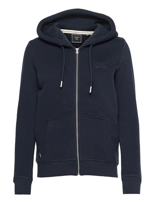 Superdry Vintage Logo Emb Ziphood Superdry Navy