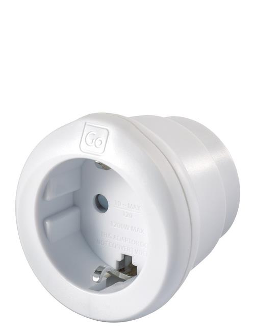 Go Travel Eu-Usa Adaptor Go Travel White