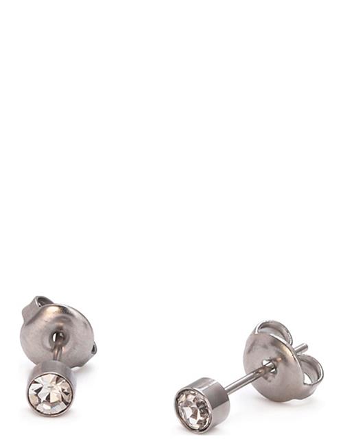 Nicky - Ear Studs Steel Samie Silver