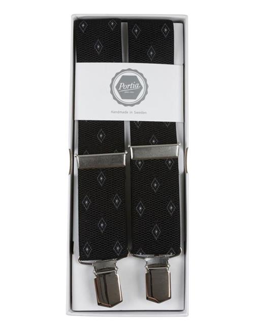 Pattern Suspenders Portia 1924 Black