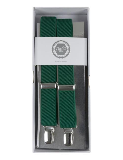 Portia 1924 Solid Suspenders Portia 1924 Green