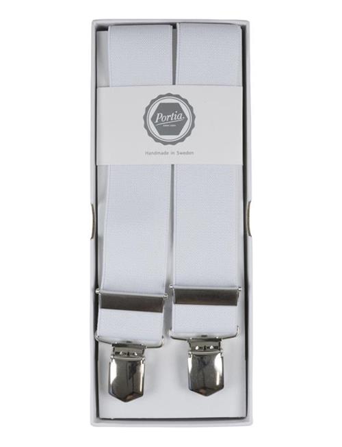 Se Portia 1924 Solid Suspenders Portia 1924 White ved Booztlet