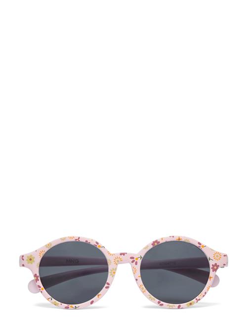 Se Mango Printed Frame Sunglasses Mango Pink ved Booztlet