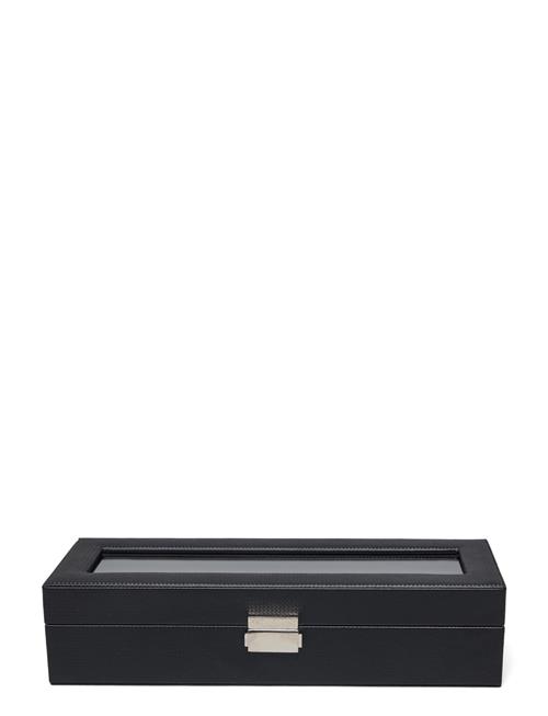 Mulhouse Watch Box 6 Watches Black Imitated Carbon Mulhouse Black