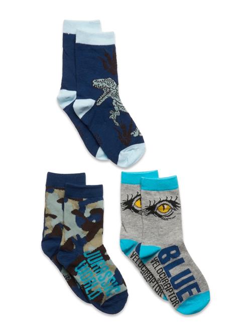 Sun City Jurassic Park Socks Sun City Jurassic Park Blue