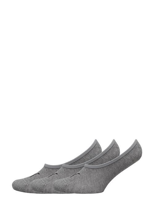 Se PUMA Puma Unisex Footie 3P PUMA Grey ved Booztlet