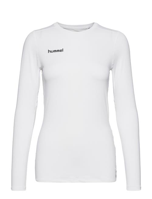 Se Hummel Hml First Performance Women Jersey L/S Hummel White ved Booztlet