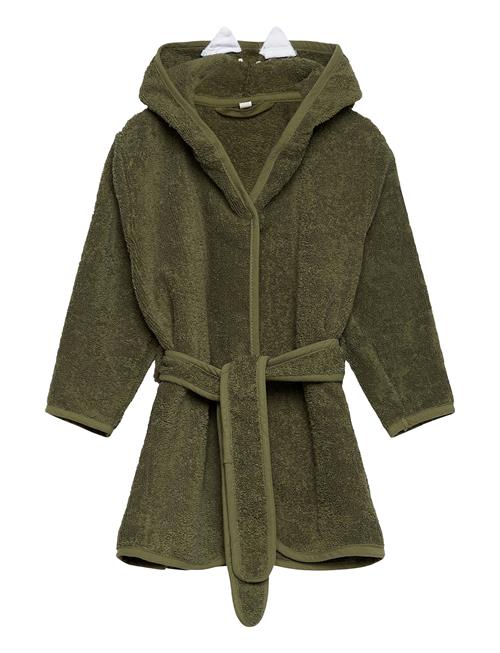 Organic Bath Robe Pippi Green