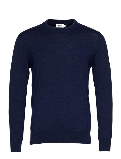 Daniel Merino Wool Pullover FRENN Navy