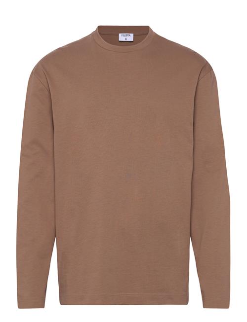 Filippa K Long Sleeve Crewneck Filippa K Brown