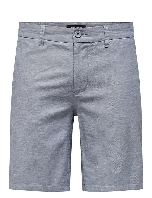 ONLY & SONS Onsmark 0011 Cotton Linen Shorts Noos ONLY & SONS Blue