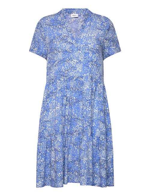 Edasz Ss Dress Saint Tropez Blue