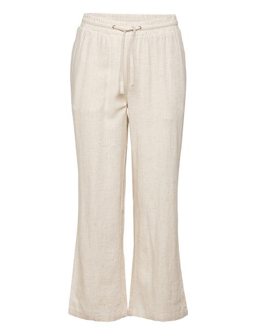 Grcamille Linen Pants Grunt Beige