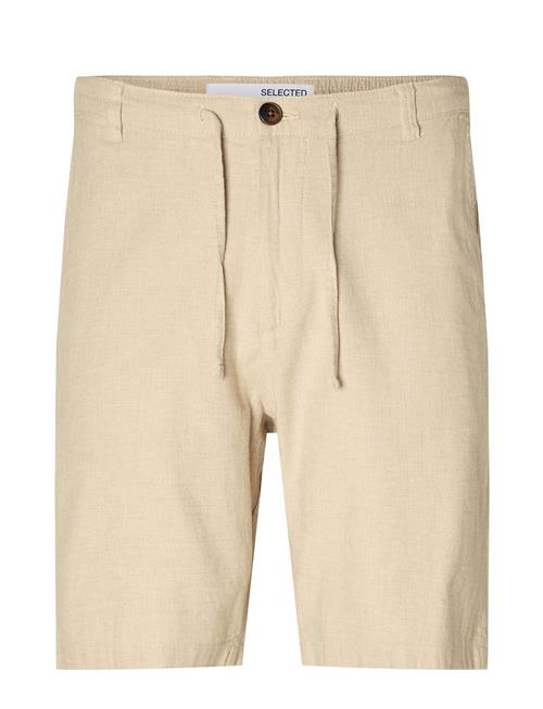 Selected Homme Slhregular-Brody Linen Shorts Noos Selected Homme Cream