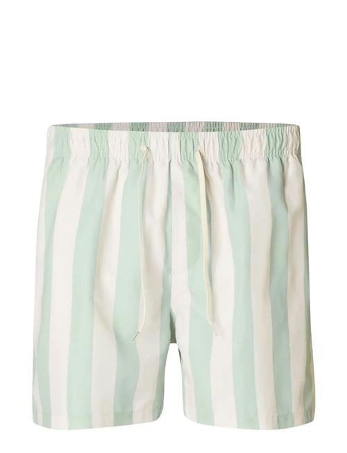 Slhdane Aop Swimshorts Selected Green