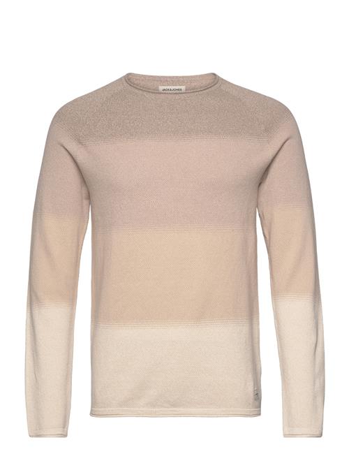 Jack & Jones Jjehill Knit Crew Neck Noos Jack & J S Beige