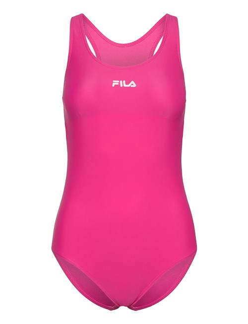 FILA Saki Racer Back Swimsuit FILA Pink