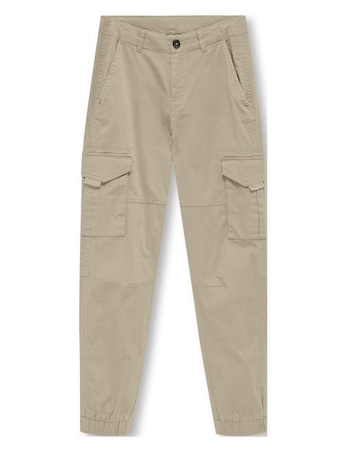 Se Kids Only Kobmaxwell Cargo Pant Pnt Noos Kids Only Beige ved Booztlet