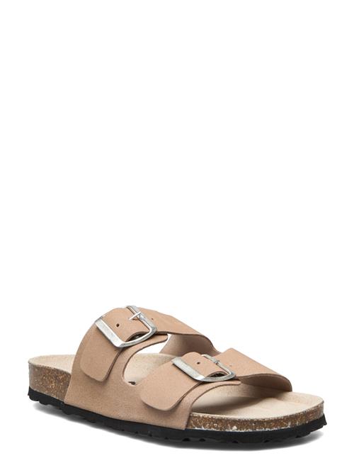 Se Bianco Biaolivia Sandal Suede Bianco Beige ved Booztlet