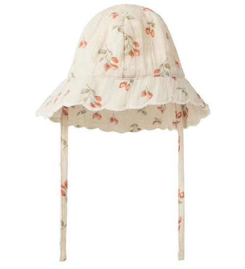 Se Lil Atelier Lil' Atelier Solhat - NbfBiba - Turtledove/Strawberry ved KidsWorld