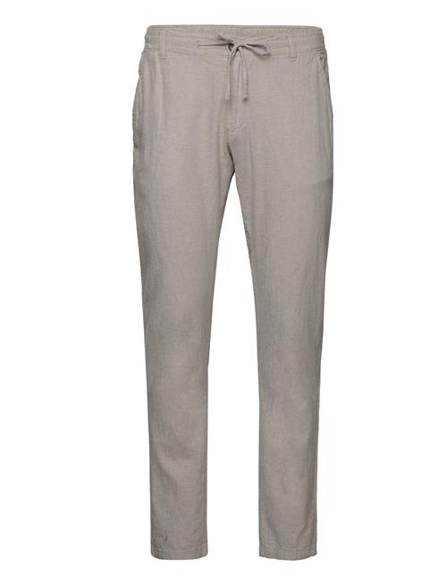 Se Lindbergh Linen Pants Lindbergh Grey ved Booztlet