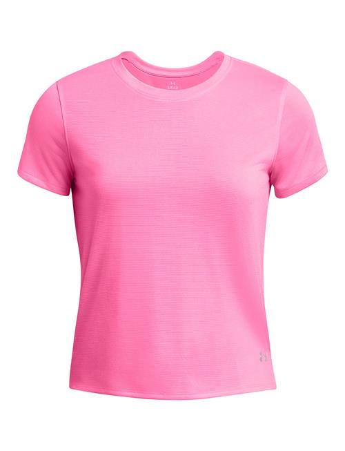 Se Under Armour Ua Launch Shortsleeve Under Armour Pink ved Booztlet