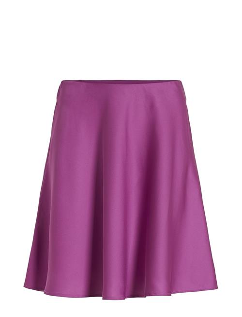 Viellette Hw Short Skirt Vila Purple