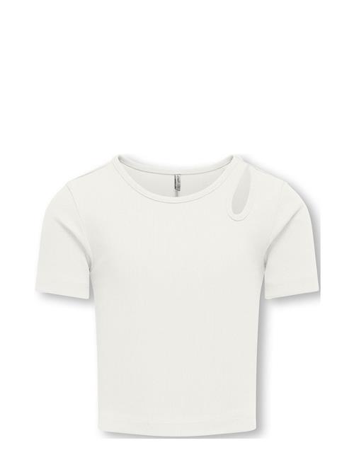 Kognessa Life Ss Cutout Top Box Jrs Noos Kids Only White