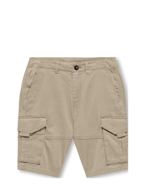 Kids Only Kobmaxwell Cargo Short Pnt Noos Kids Only Beige