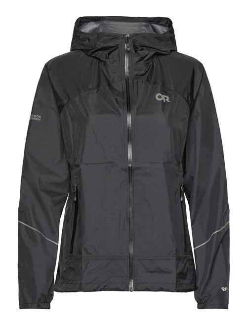 Se Outdoor Research W Helium Rain Jkt Outdoor Research Black ved Booztlet